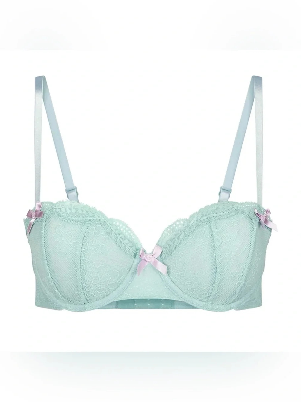 NEW Adore Me “Anabella” 3 PC Lingerie Set / Sizes 36C & LG (12-14)